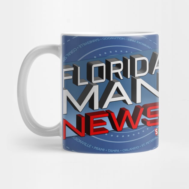 Florida Man News Logo by Florida Man News Podcast and Florida Men Podcast